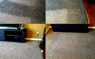 carpet before during and after deep cleaning - Upholstery Cleaning concept image