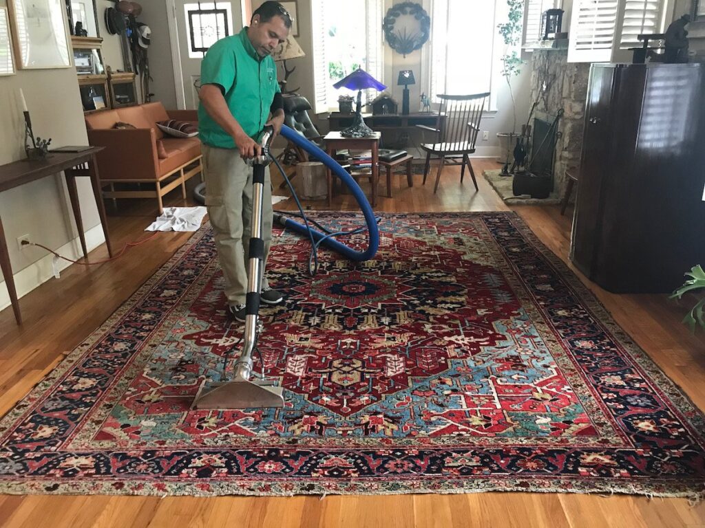 can you use a steam cleaner on oriental rugs